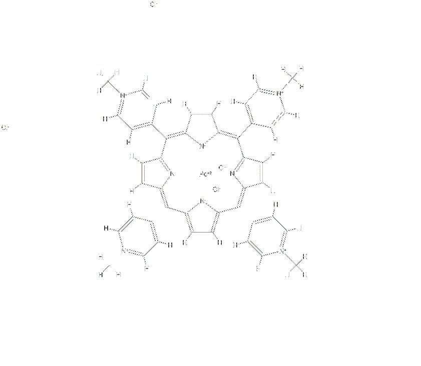 5,10,15,20-Tetrakis(N-methyl-4-пиридил)-порфирина-Pd II) хлорид тетра 110314-07-3