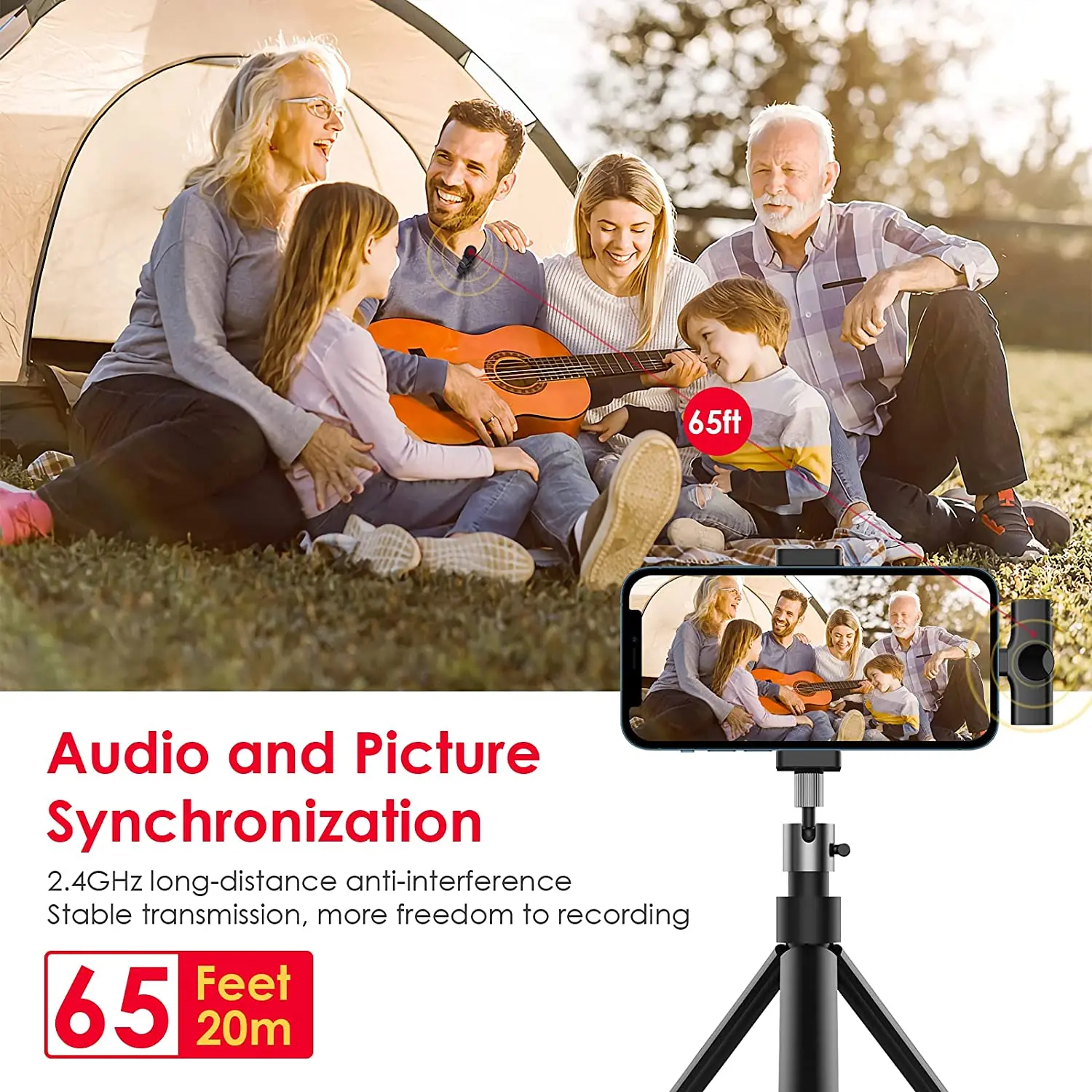 Профессиональные мобильные телефоны петличный беспроводной микрофон с отворотом 2 4G для Youtube Tik Tok