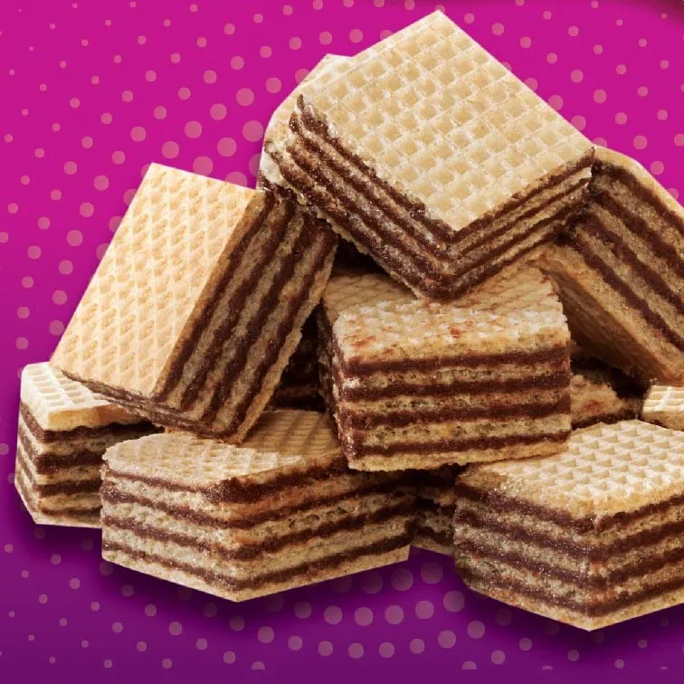 Вафли кубики 100g gofret кремово-кубики крем Заполненные куб gaufrettes