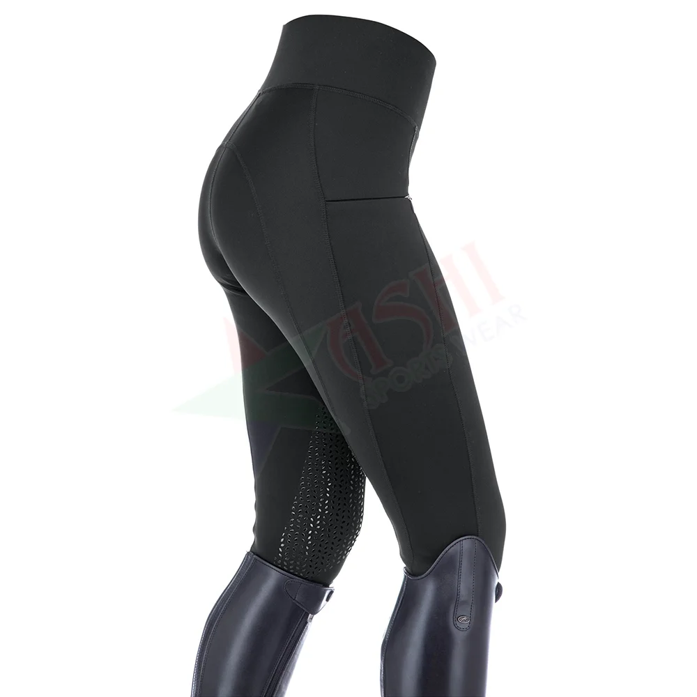 Силиконовые бриджи для верховой езды от производителя, женские леггинсы для верховой езды, полноразмерные колготки для верховой езды