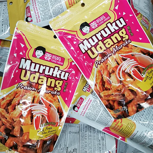 The Prawn Muruku Wholesale Instant Healthy Seafood Prawn Shrimp Snack Crispy Cracker Muruku Kerubuk Keropok Udang