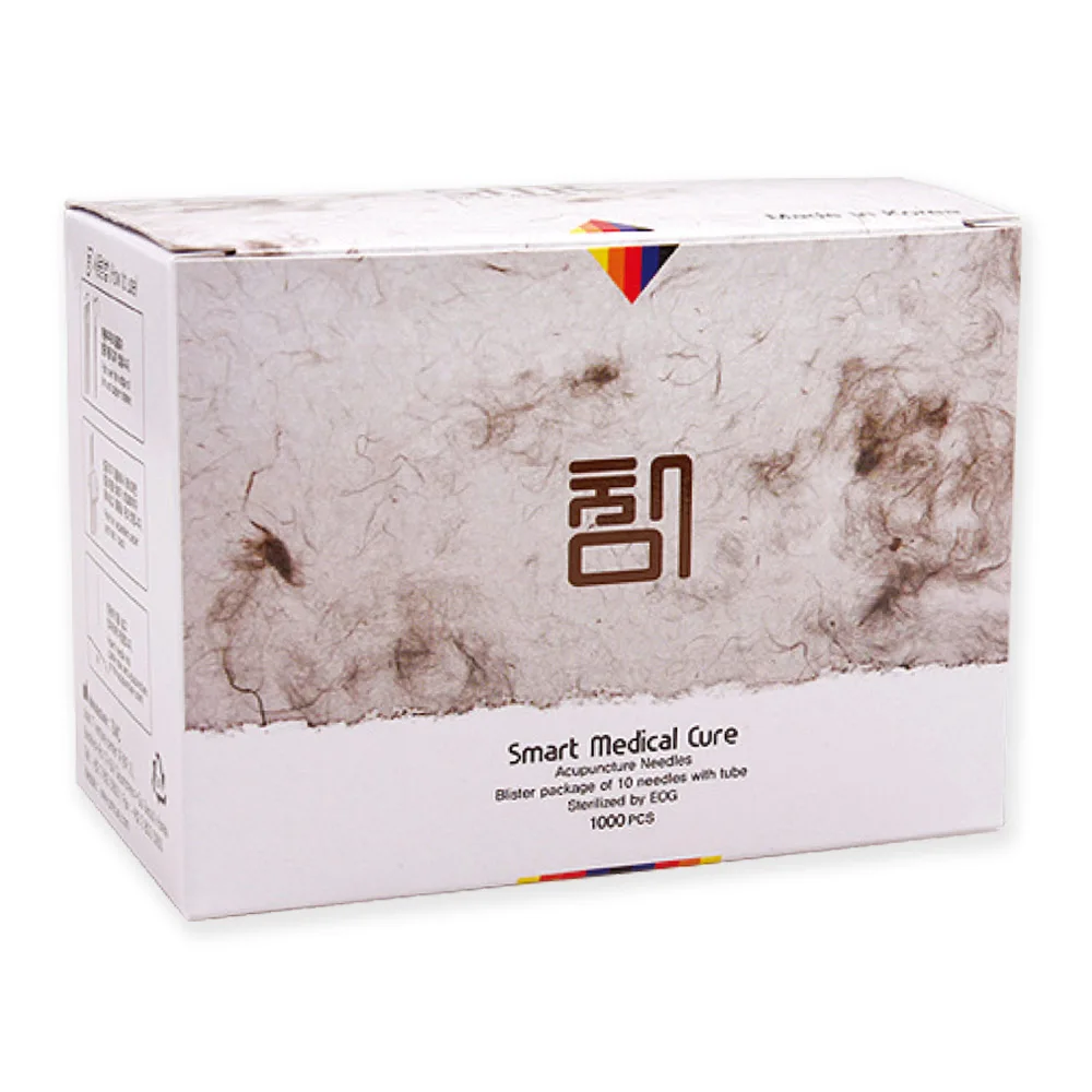 SMC Acupuncture Needle 0.16mm 0.18mm  Blister packing Disposable sterile painless beauty acupuncture needle