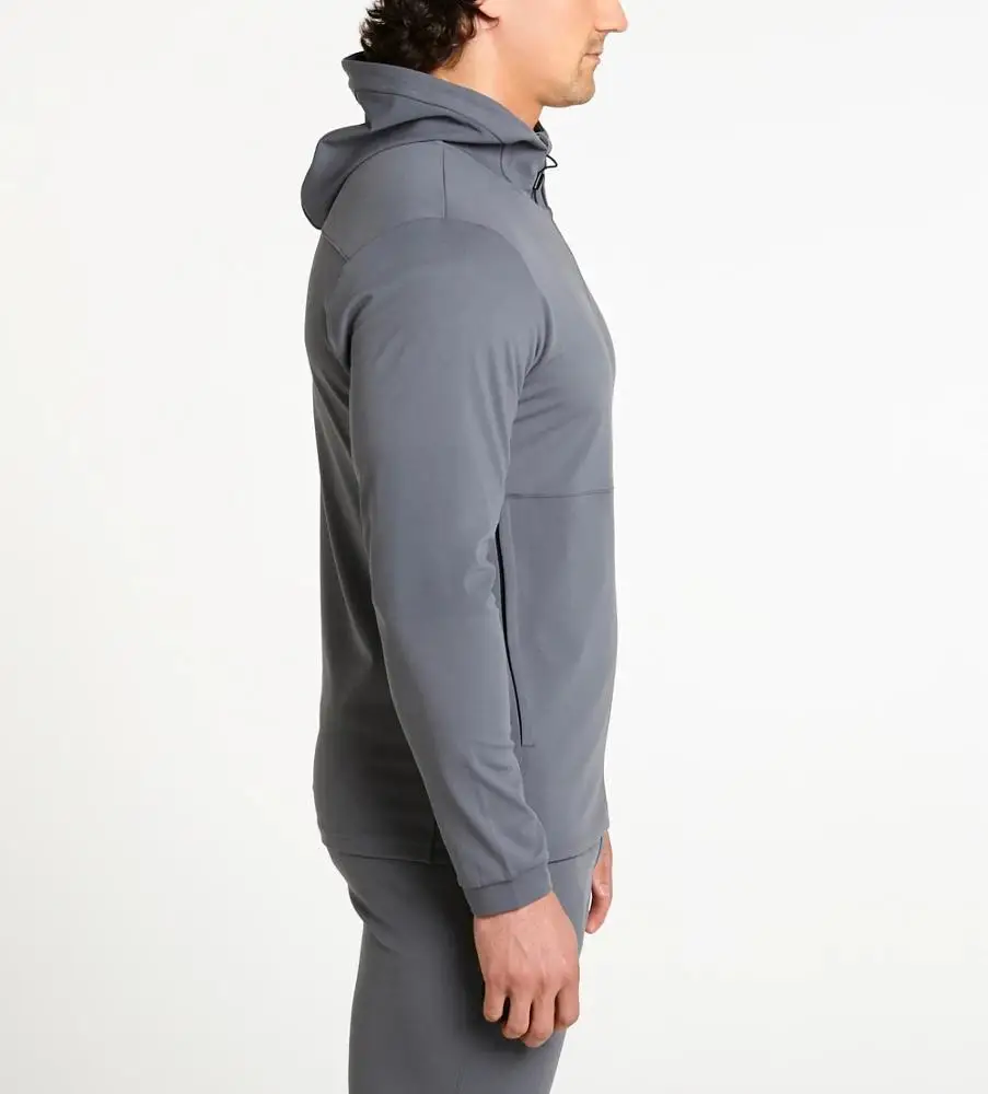 Custom Tracksuit Set Sweatsuit Men Zipper Hoodie Elastic Waist Blank Track Suits Sports Tracksuits For Men