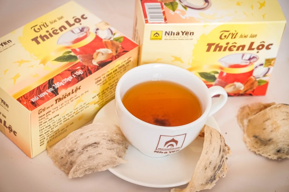 Лучшее качество, лечебная добавка, напиток Thien Loc, мгновенный чай, саланганезагнездо, птичье гнездо, чай, хорошая цена