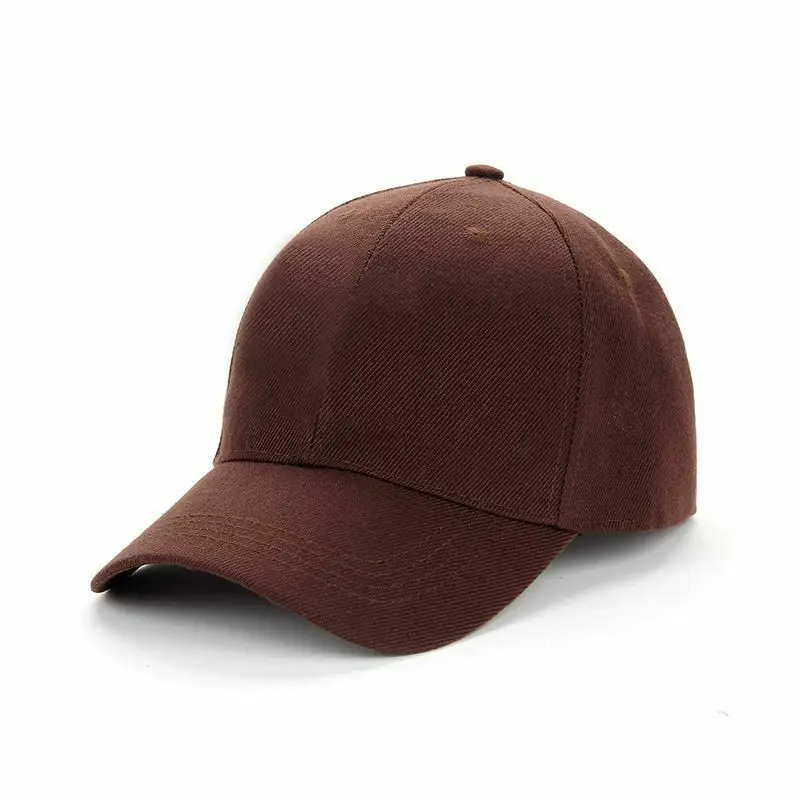 Adjustable Baseball Cap Blank Solid Strapback Golf Polo Unisex Sport Plain Hat
