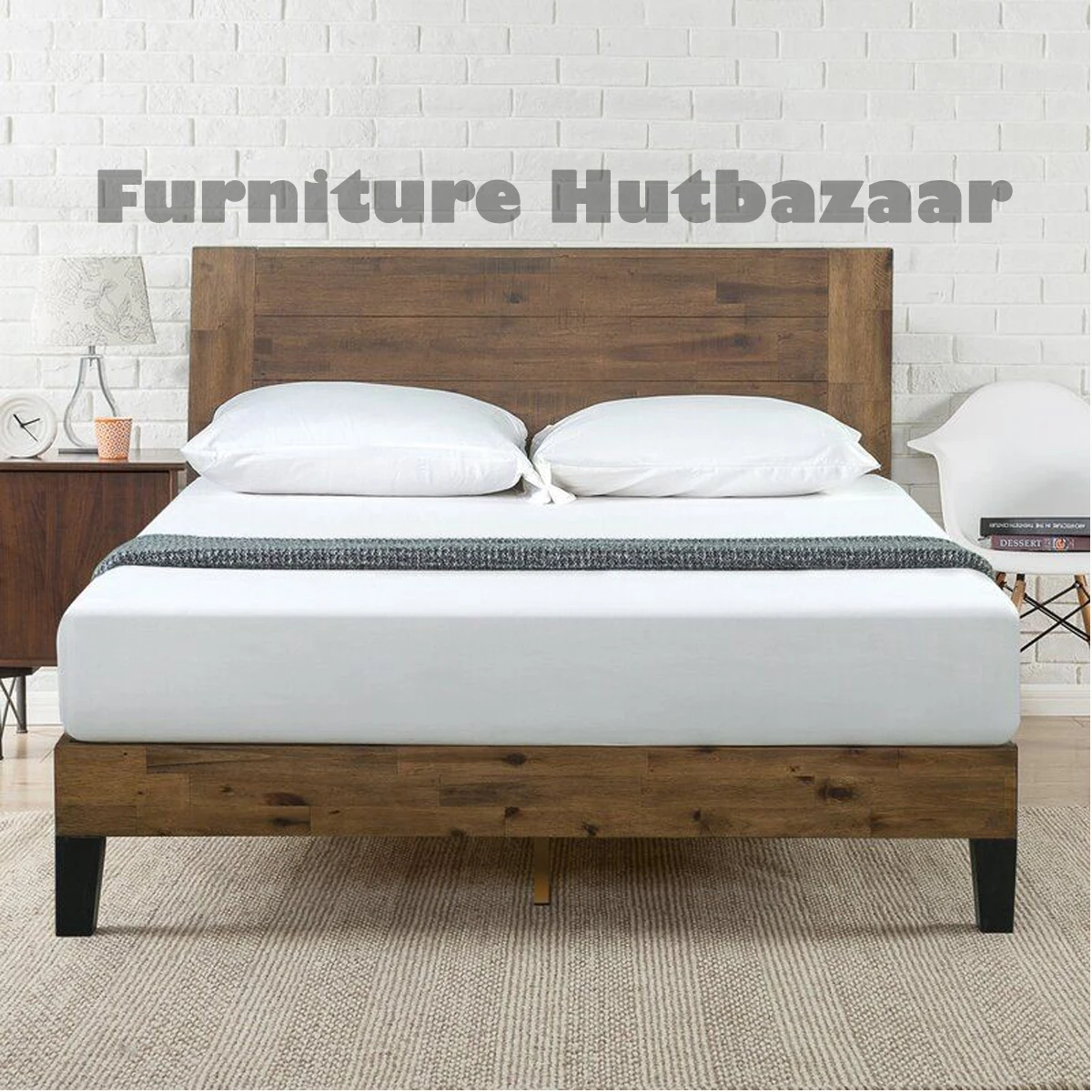 Modern LuxuryWooden  Comfort Bed from Bangladesh Adults Double King Size Best Quality Soft Bed Cheap Online