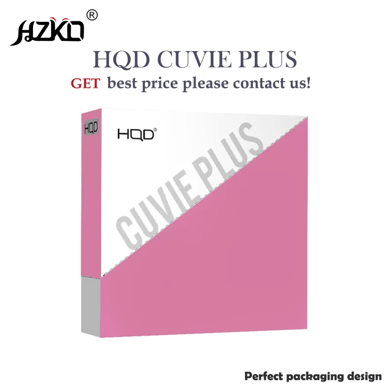 100% Оригинальный Лидер продаж HQD CUVIE PLUS 41 разные цвета 1200F коробка Прямая оптовая цена 2021 Новинка