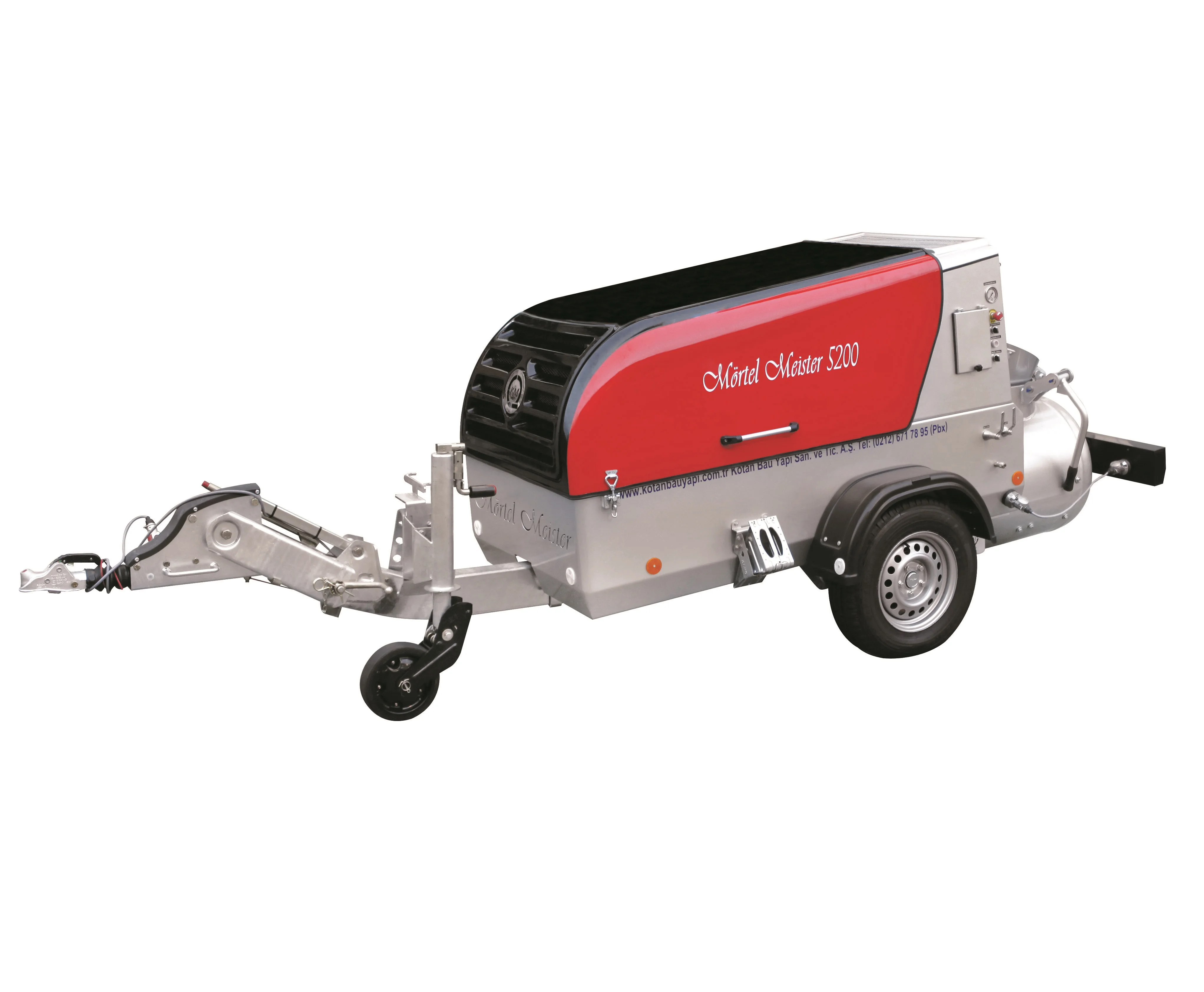 Машина для смешивания и переноса раствора Mortel Meister