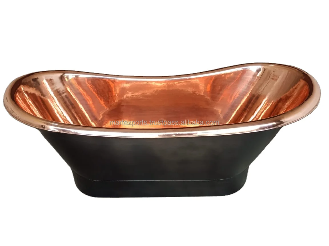 HIgh Quality Pure Copper BathTub Available in Customize Designs with Premium Finishing and Packaging