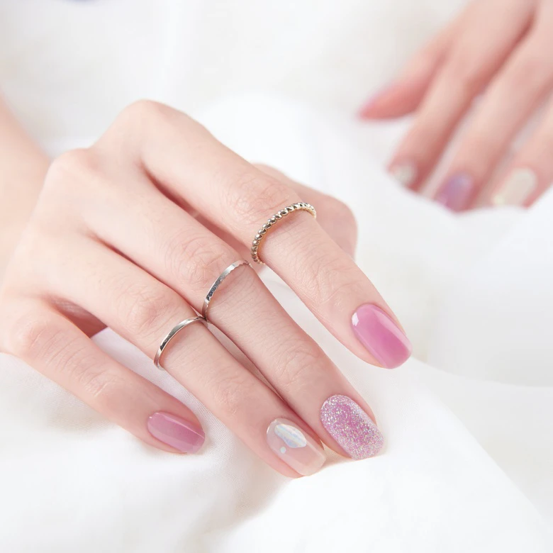 
Made in Korea Semi hardening Gel nail sticker for 3D nail art 