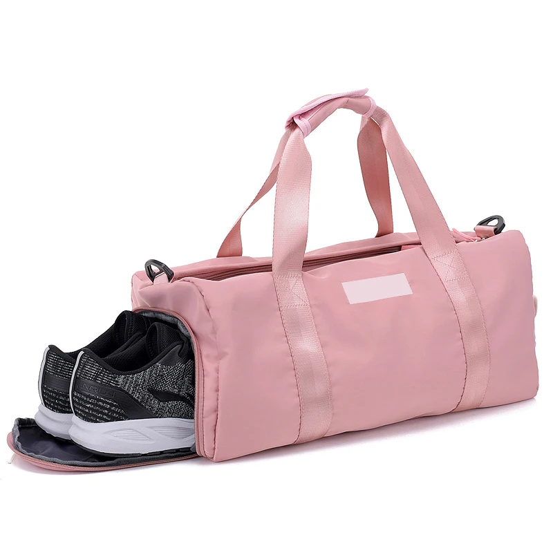 Mens Large Sports & Gym pink color Duffle Holdall Bag Sports Travel Work Cabin Luggage Case custom design sports bag