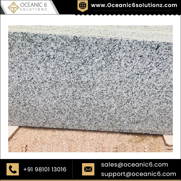 Platinum White Natural Stone Granite Cut to Size Thick Slabs Countertops for Indian Granite Buyers