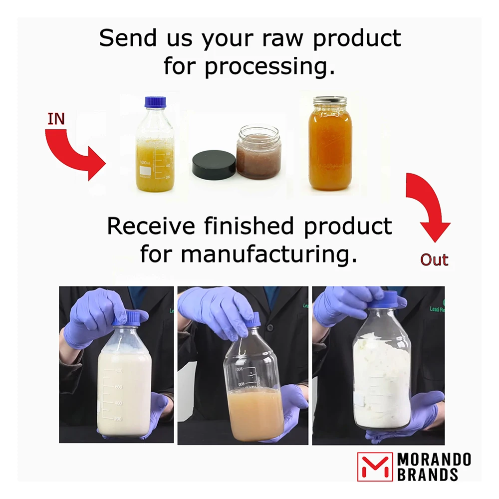 
Natural Quality Client Raw Product Manufacturing Toll Processing Water Soluble Solutions. 