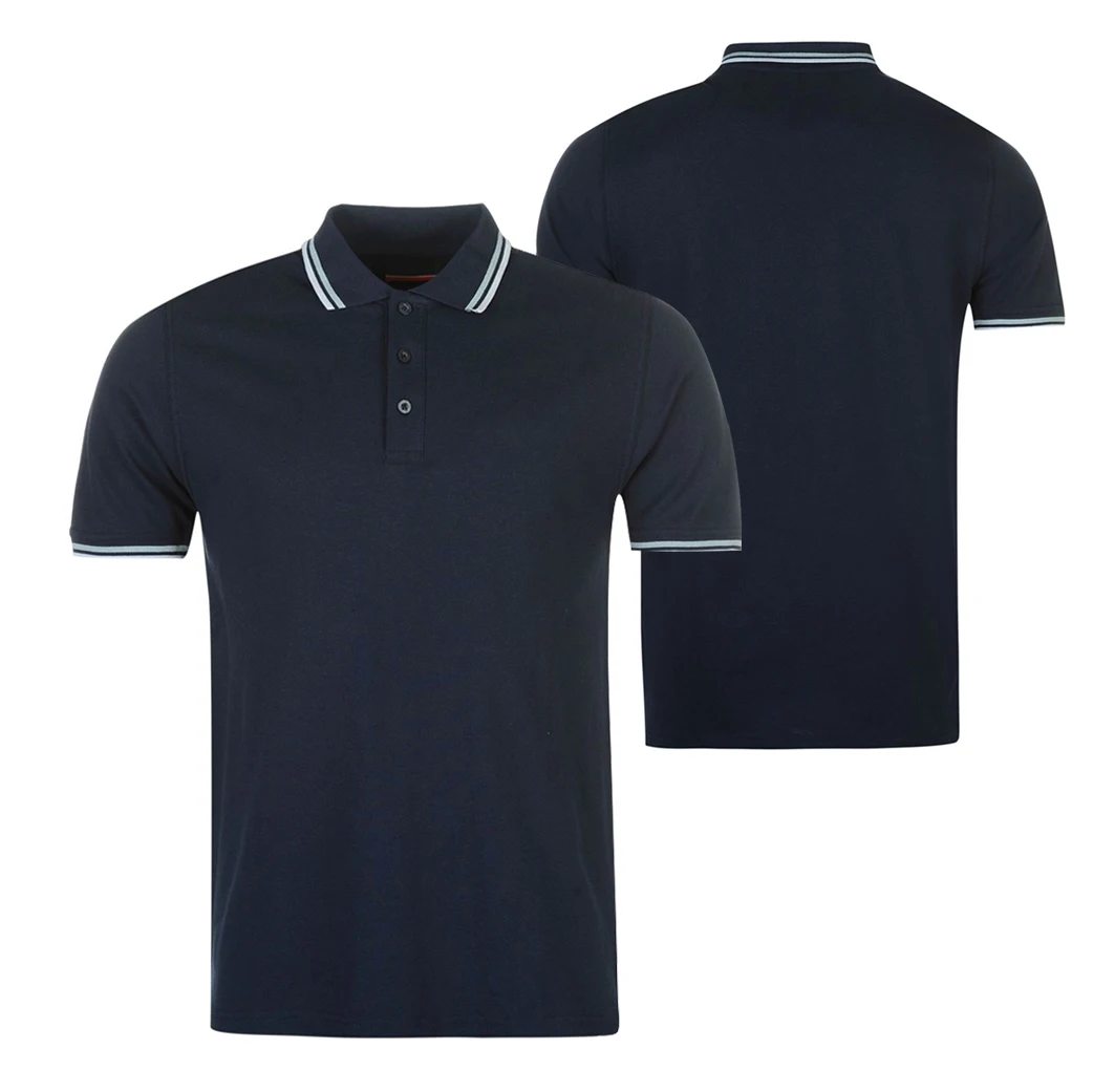 Men Short Sleeve Polo Shirts 100% cotton fabric with custom embroidered logo t shirt men polo shirt