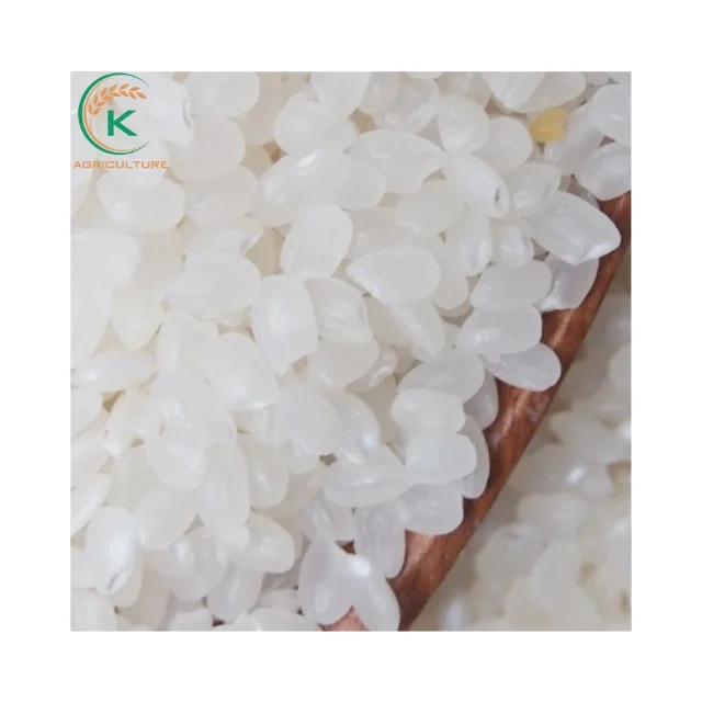 Круглая зернистая японская рисовая клейкая текстура и Натуральный полезный вкус от вьетнамского производителя