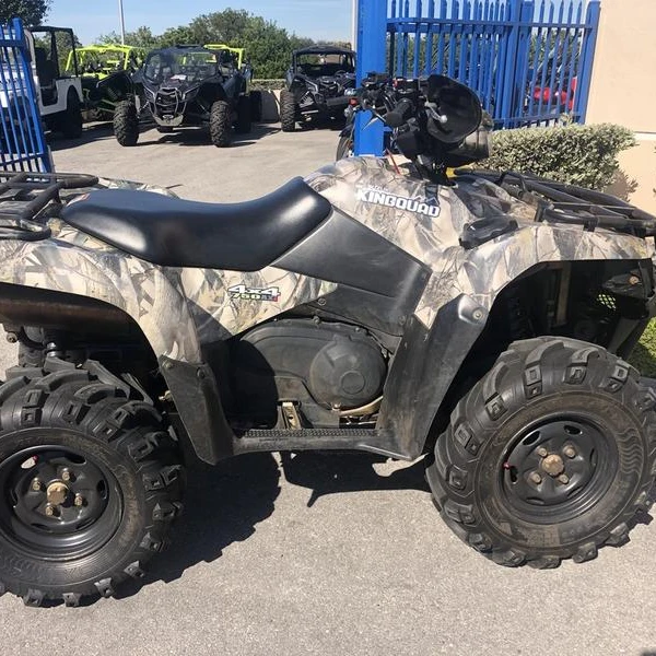 Б/у 2013 Suzuki KingQuad 750AXi гидроусилитель руля Camo б/у мотовездеход на продажу