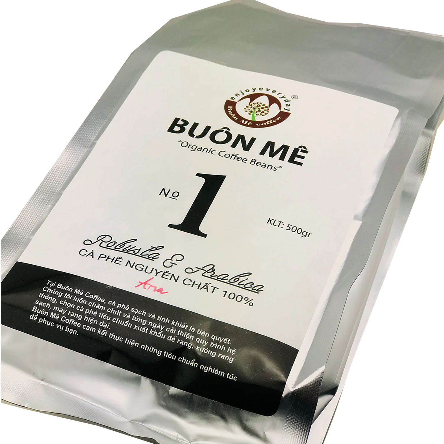 Coffee Roast Arabica Vietnamese Coffee Beans Freshly Roasted Good Taste Quality Natural Coffee Bean V-Store Private Label