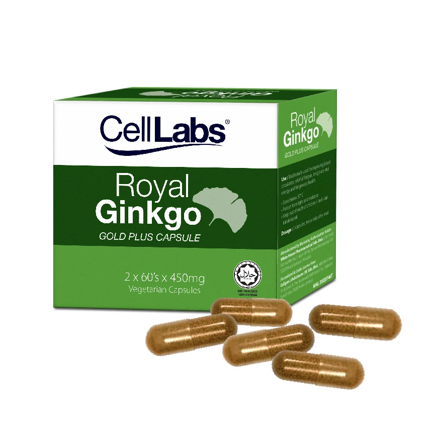 
CellLabs Royal Ginkgo added green tea 