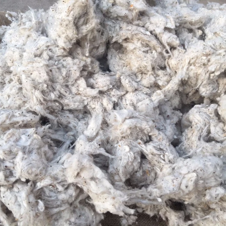 
Dropping cotton waste 