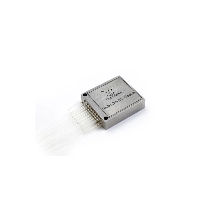 
100G/200GHz 8Ch Free-Space Compact WDM Wavelength Division Multiplexer Module 
