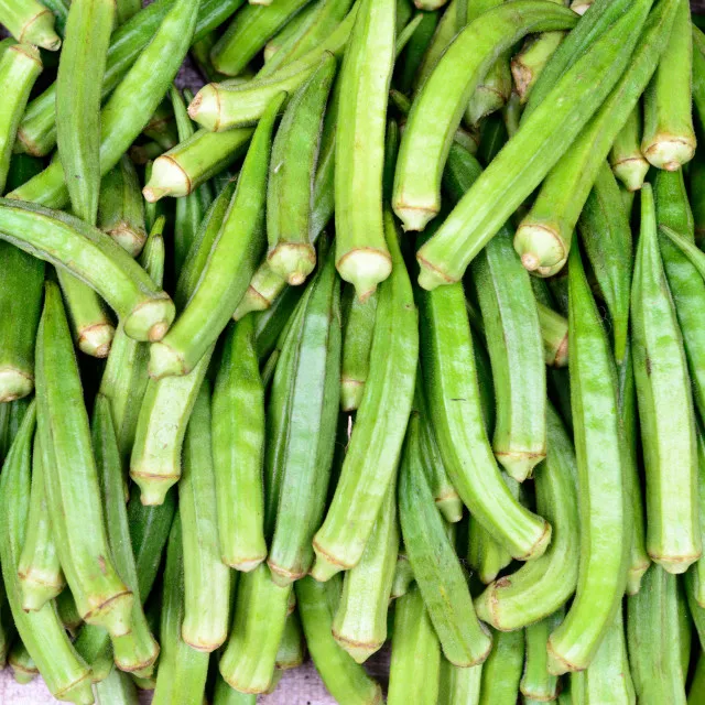 Свежие овощи Okra/свежие родные продукты, свежий стиль, вес