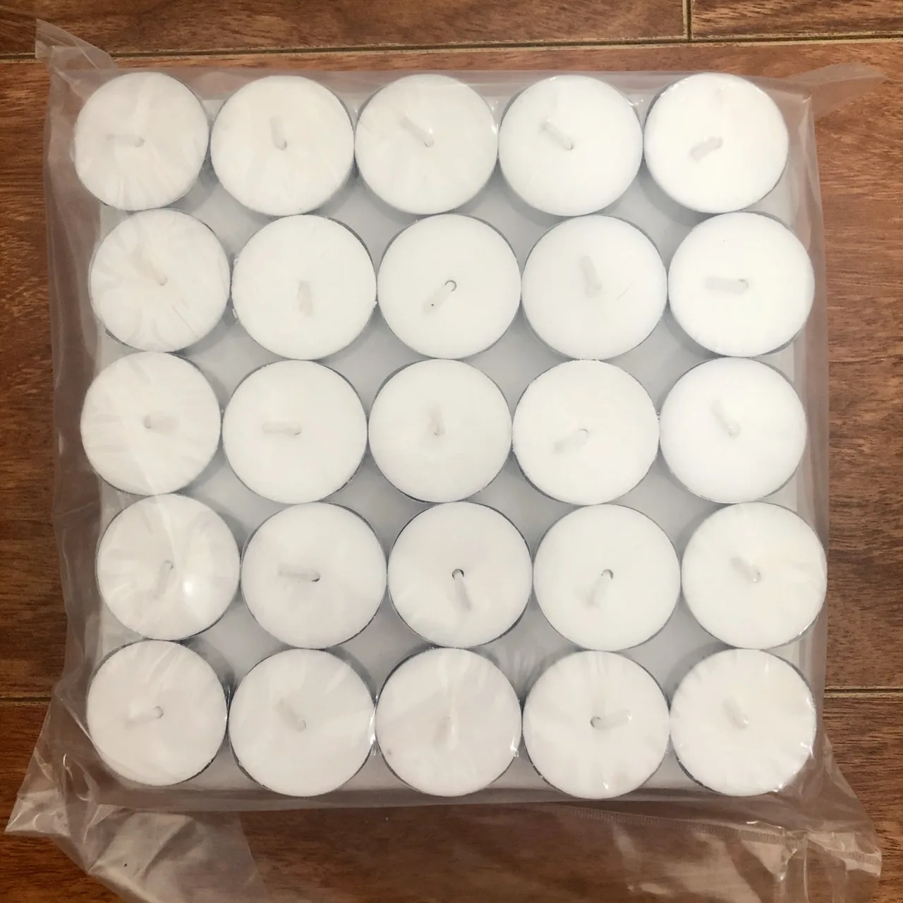 Hight Quality Factory Best Price Unfragranced White Tea Lights Tea Light Candle Tea Light Candle Cups Palm wax