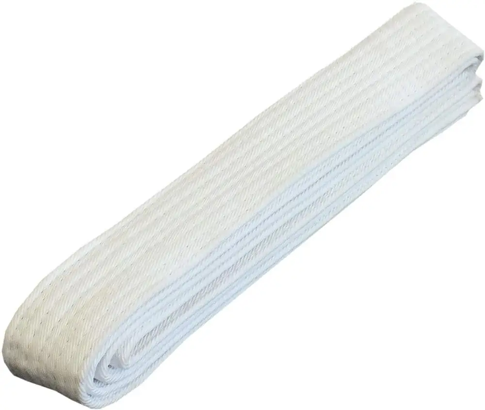 Martial arts training equipment karate belt colors martial art belt white