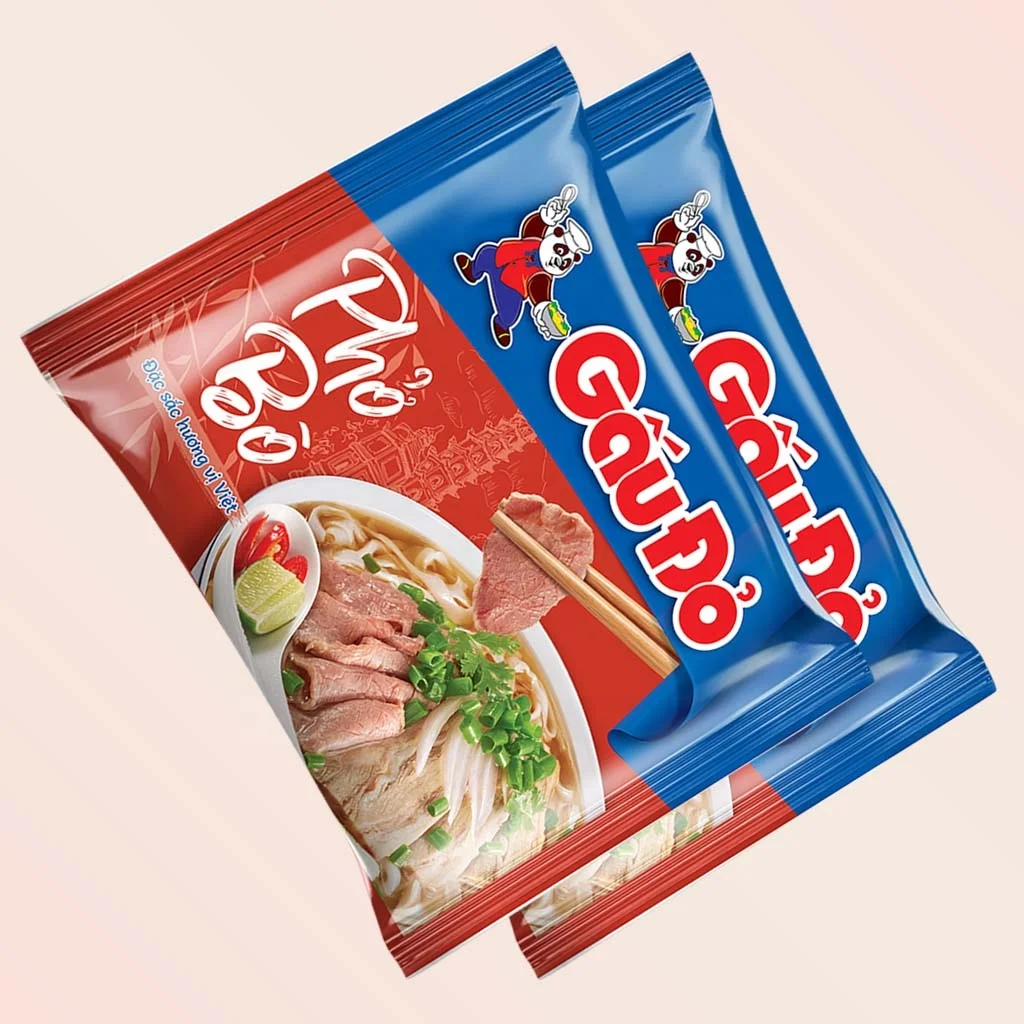 Ежедневная вкусная вьетнамская лапша с кислыми и пряными креветками 65