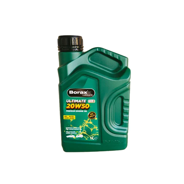 20W 50 FULL SYNTHETIC Resistant Engine Motor Oil High Quality Borax Lubricants for Gasoline and Diesel Vehicles 4L