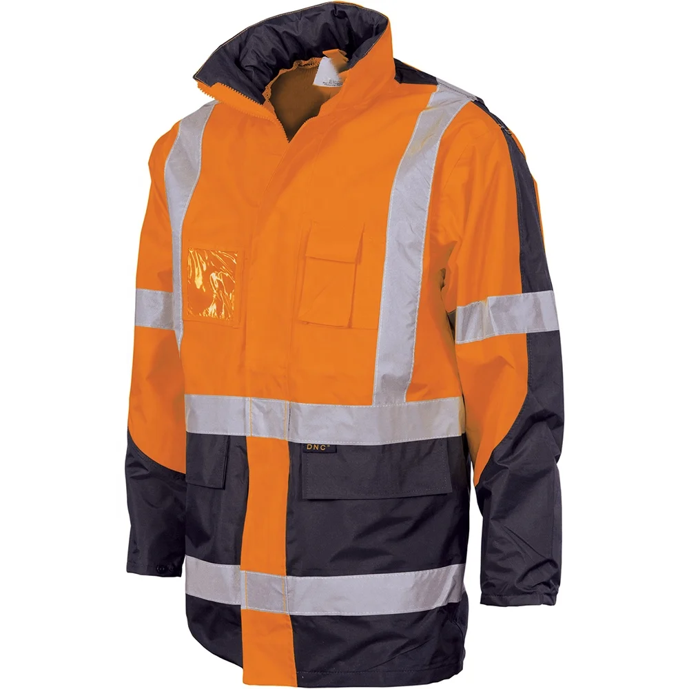
100% Cotton Polyester Hi vis Orange Reflective Safety Shirt with Knitted Reflective made in Pakistan 