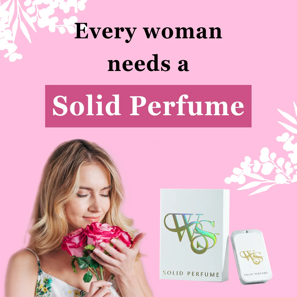Solid cologne perfumes fragrances for Lady Ladies Woman Women Incense scents fragrance parfum Eau de cologne