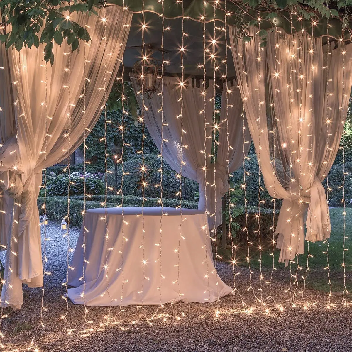 Nicro Wedding Backdrop Outdoor Window Curtain Backdrop Curtain Light Led Wedding Curtain Backdrop For Wedding Decoration