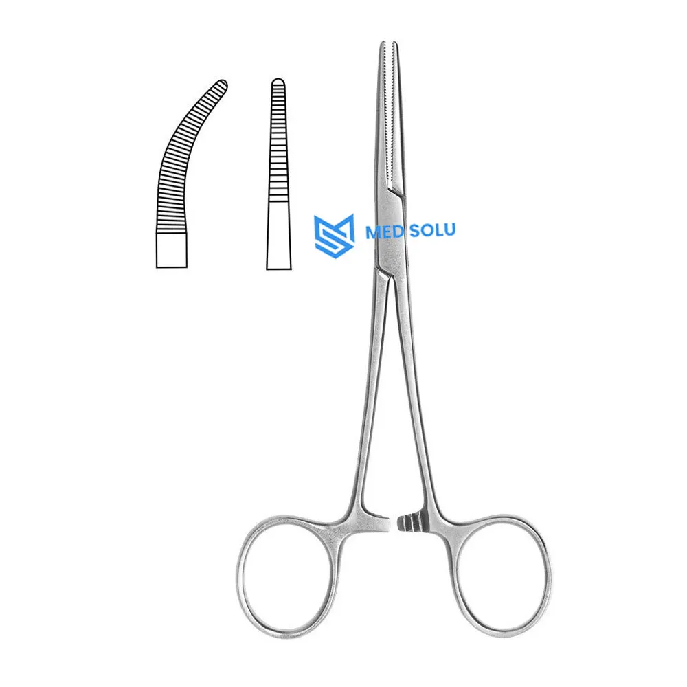 Stainless Steel Kelly Hemostatic Forceps Best Selling Surgical Hemostatic Forceps