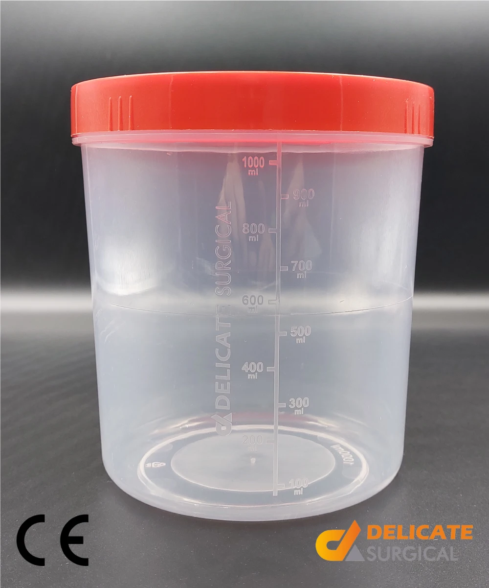 Disposable Specimen Containers, which are part of the collection of plastic medical supplies