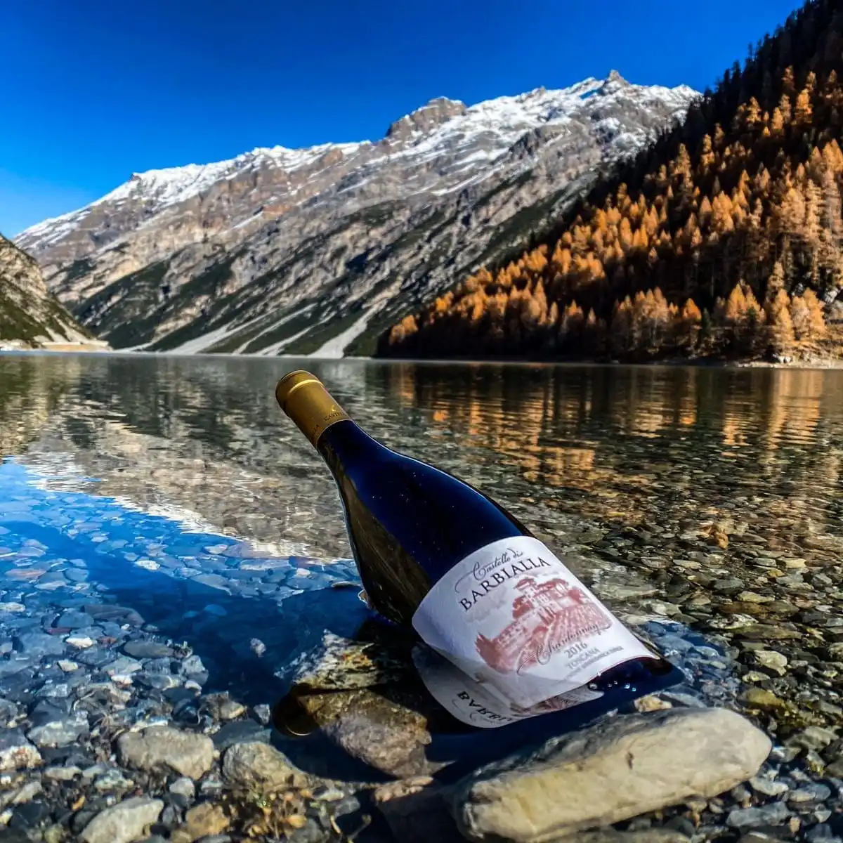 Mix 2 bottles: Chardonnay 2016 and Red igt wine 2014  - Welcome order