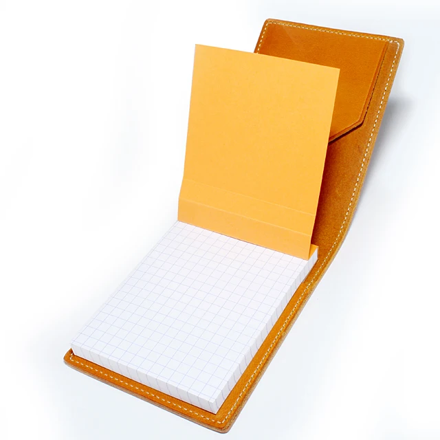 
[ TEMPESTI ] Memo Holder - made in Japan with Italian leather 