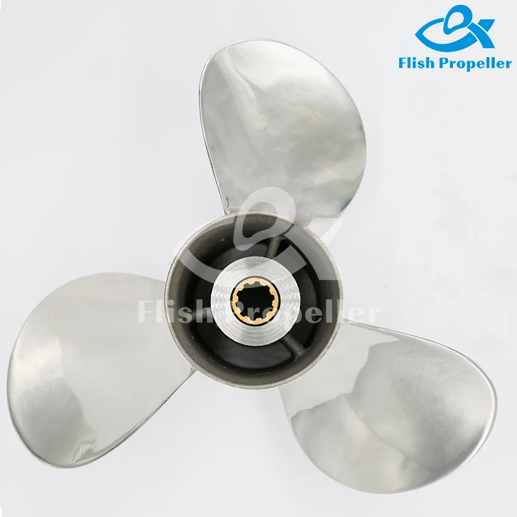 STAINLESS STEEL Marine boat Outboard Propeller For Honda Engine 25-30HP