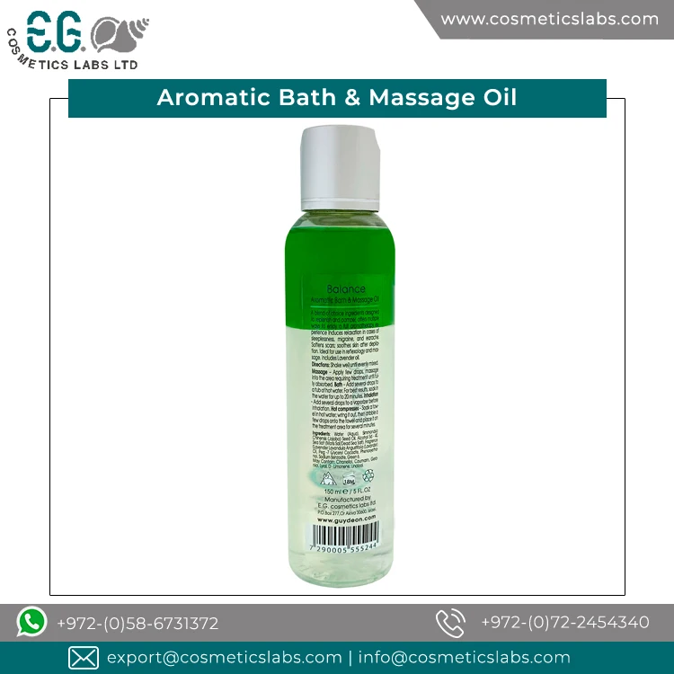  Лидер продаж 2021 редуктор напряжения ароматическое балансирующее масло для ванны и массажа