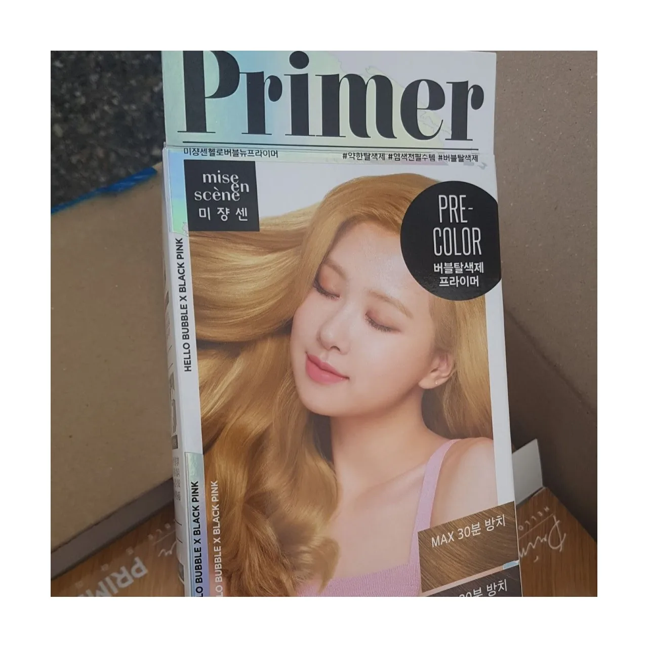 
Amore pacific mise en scene hello bubble hair dye Made in Korea korean miseenscene hair dye 