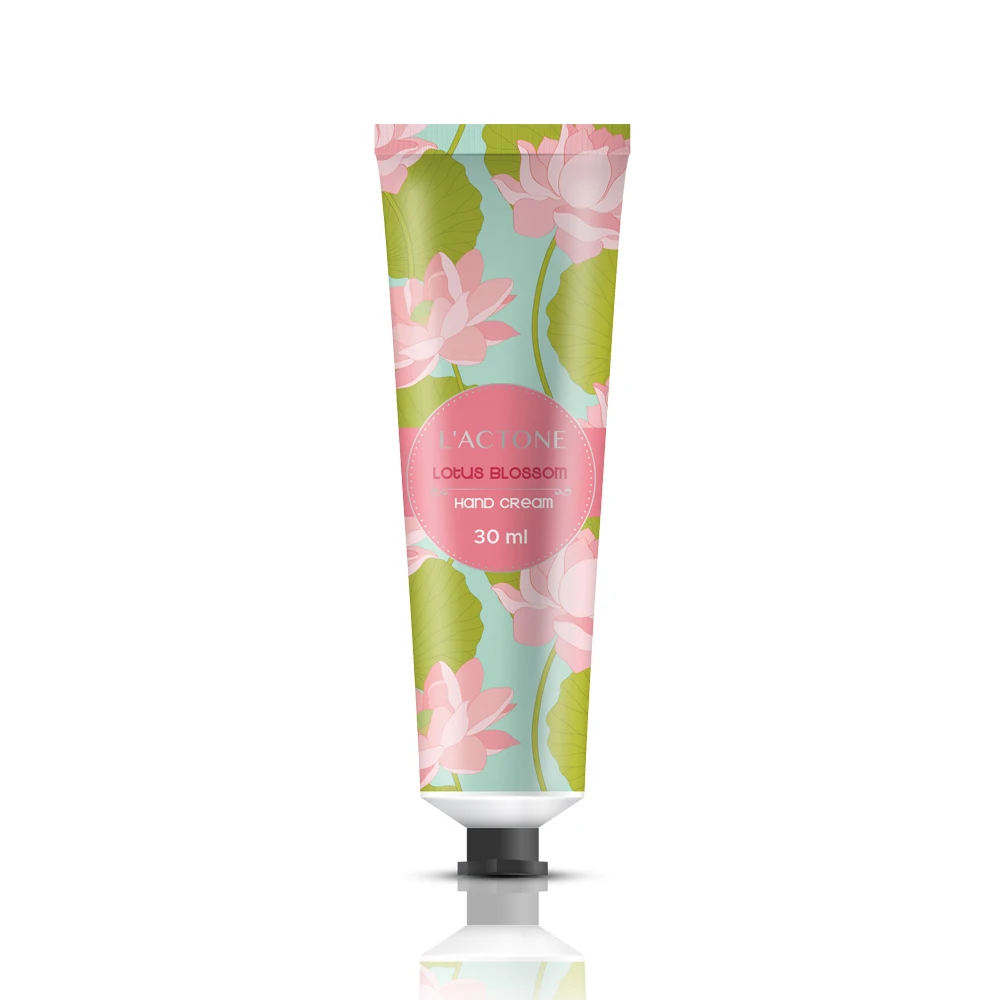 Special Design Lotus Blossom Hand Cream 30 ml  Private Label Available Made in Turkey