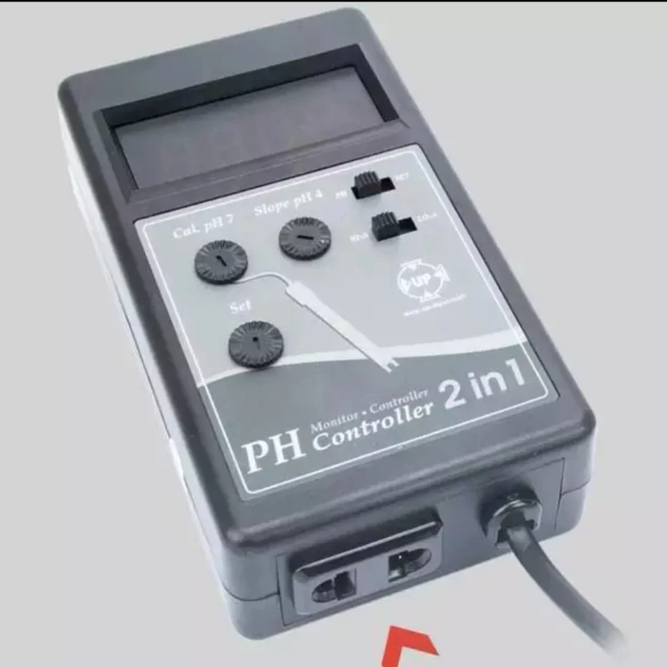 PH monitor controller test kit water test 2 in 1 PH aquarium fresh PH monitor controller test kit w fish tank UP D-813 110v~240v