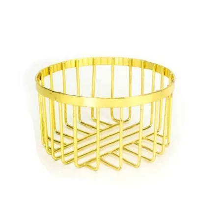 Metal Different Color Bread Basket With Prime Quality Customized Size And Shape Wire Storage Baskets