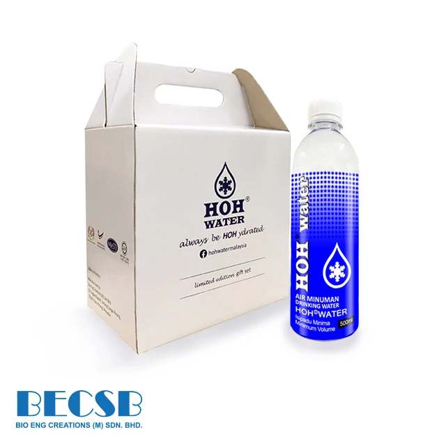 Hot selling healthy Double Magnetized Drinking water HOH Drinking Water 1 Box = 6 Bottles of 500ml For daily body needs