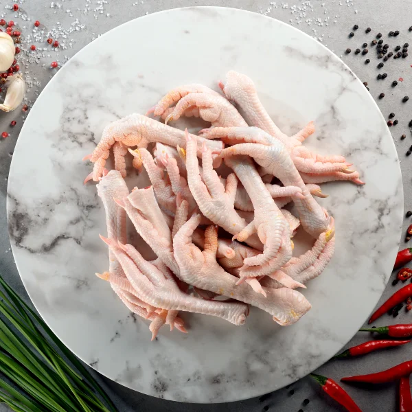 Замороженные куриные футы и куриные лапы, замороженная обработанная курица