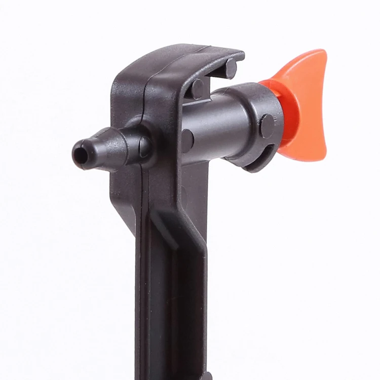 Reliable drip irrigation set for 30 or 60 plants with adjustable drippers, farm irrigation