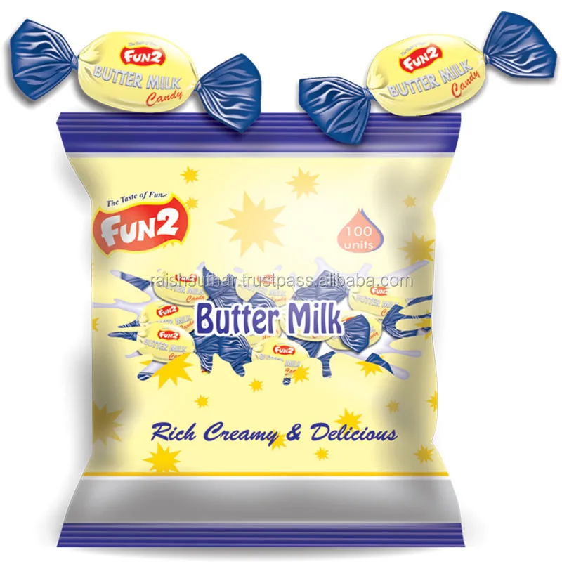 Delicious Candy Butter Milk for Halal OEM Box Packing butter milk candy/candies Supplier/ Sour candy manufacture.