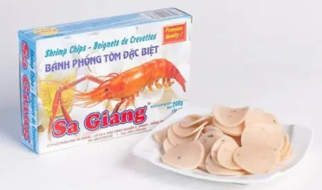  Высокое качество креветки-чипсы из Вьетнама