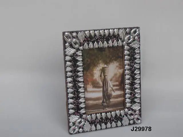 Современная стеклянная мозаичная фоторамка для украшения дома