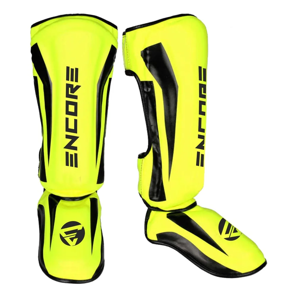 Shin Instep Guard Boxing Training MMA Muay Thai Fighting Instep Leg Protective Gear Protector