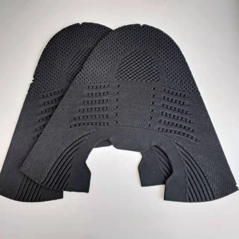  Трикотажный материал женская обувь vamps верхняя 3D flyknit верх полуготовая
